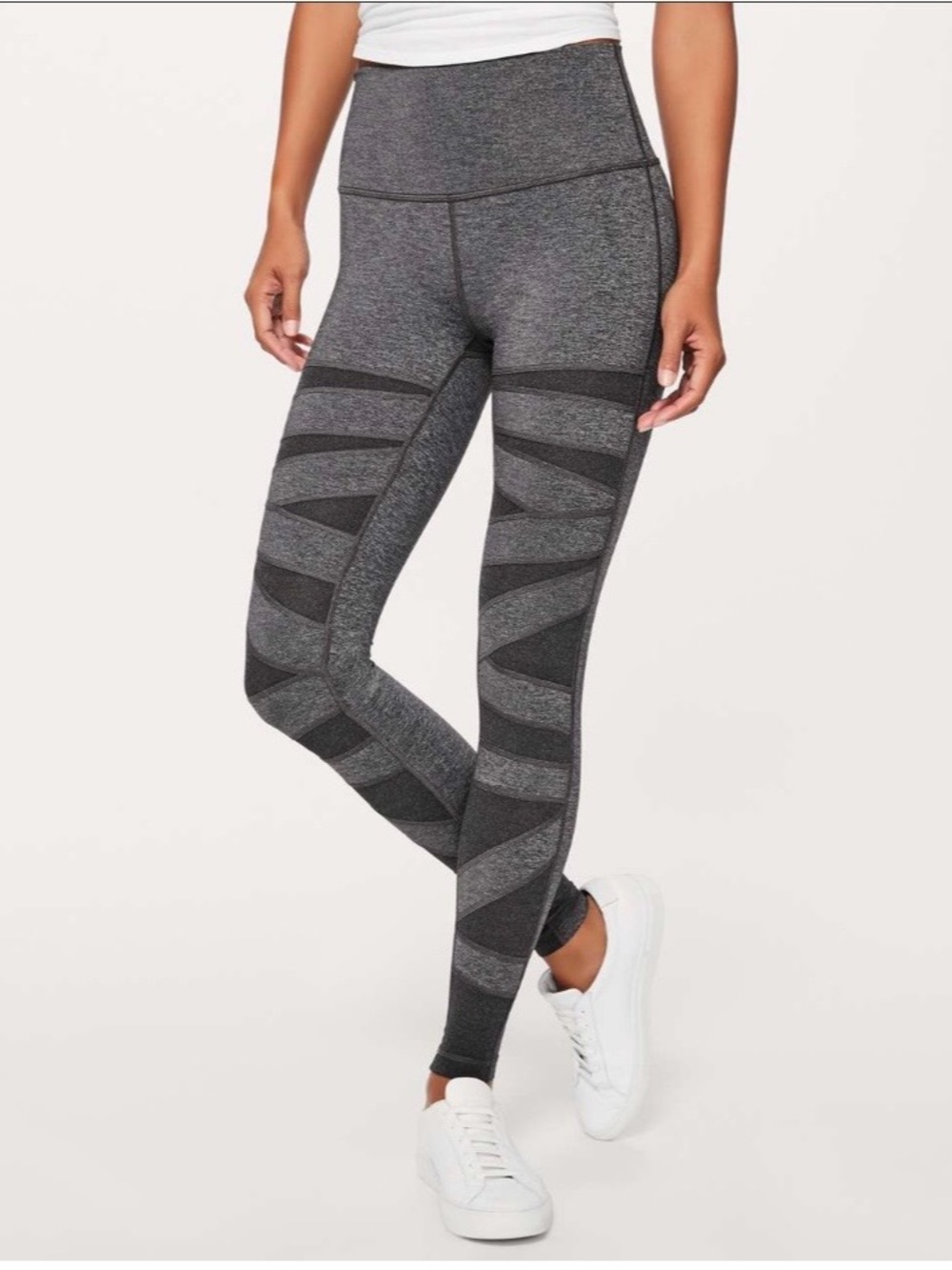 Lululemon Wunder Under Pant (Hi-Rise) *Special Edition Tech Mesh 28" size 6 EUC